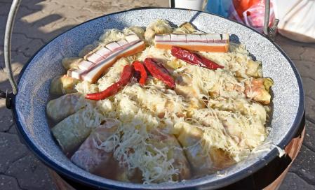 Töltött káposzta-főző verseny eredménye