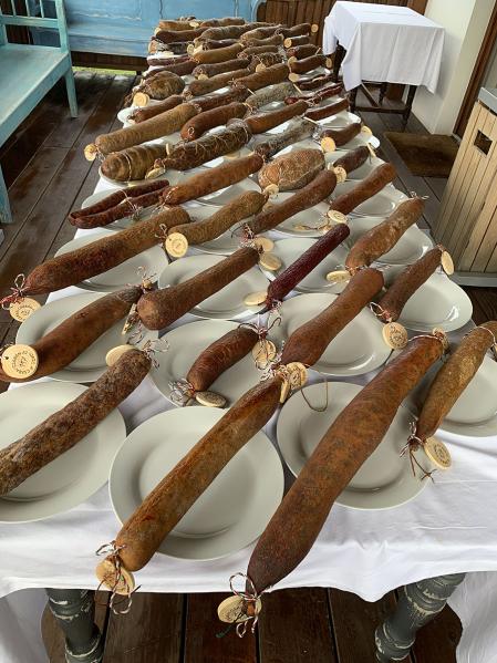 Szárazkolbász helyezettek - belföldi kategóriában!