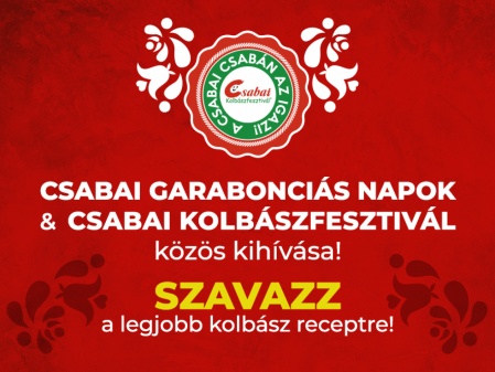 Csabai Garabonciás Napok & Csabai Kolbászfesztivál közös kihívása!