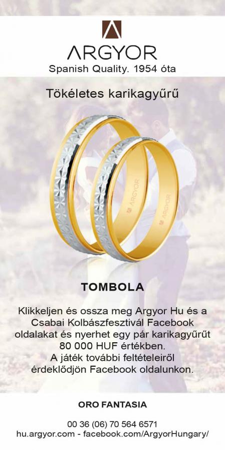 Nyerd meg ezt a pár jegygyűrűt 80.000 forint értékben!