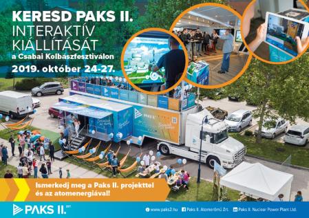 Jön a PAKS II. tájékoztató kamion!