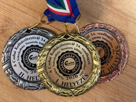 Szárazkolbász helyezettek - Külföldi kategóriában!